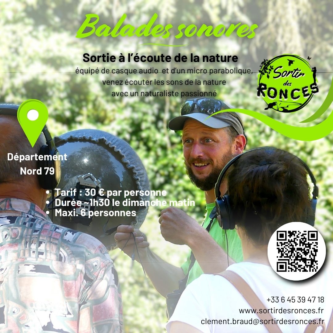 Balade sonore à la découverte des sons de la nature